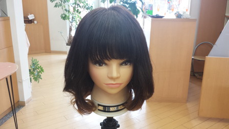 右半分はスプレーをして左半分は何もしていない