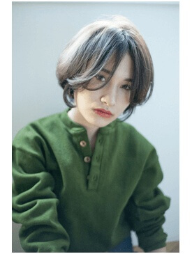 連珠毛おススメセミロングの写真