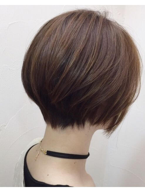 グラデーションボブスタイル