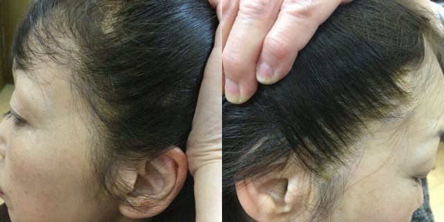 ヘナ仕上がり写真