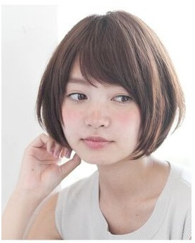 ボブスタイルの写真