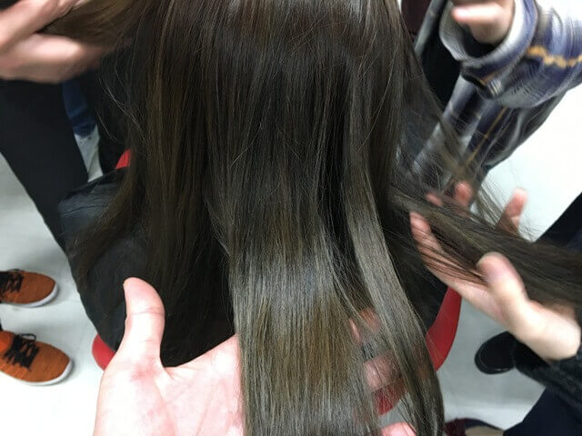 ionaカラー仕上がり写真