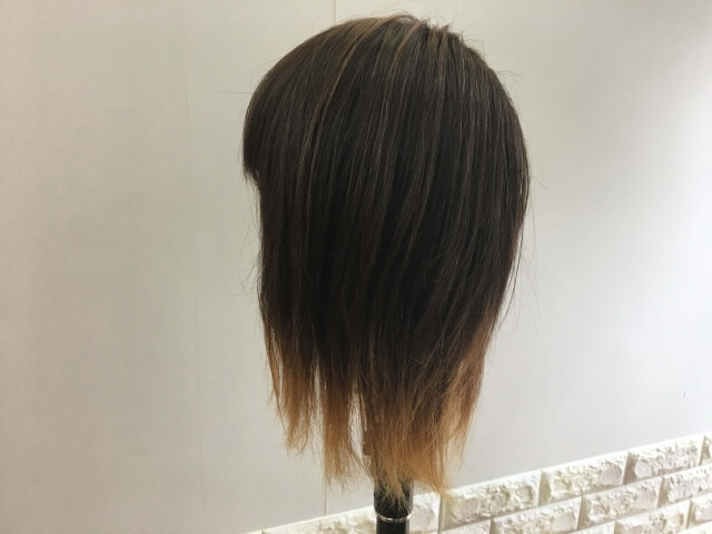 何も付けていない方の側の写真