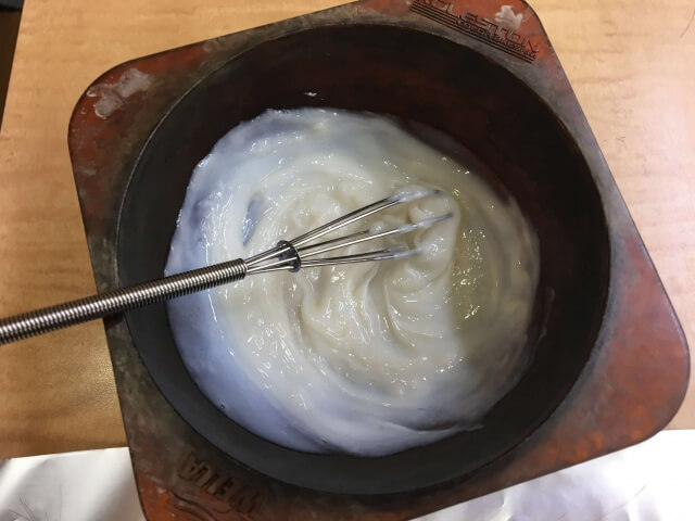 ベージュのカラー剤の写真