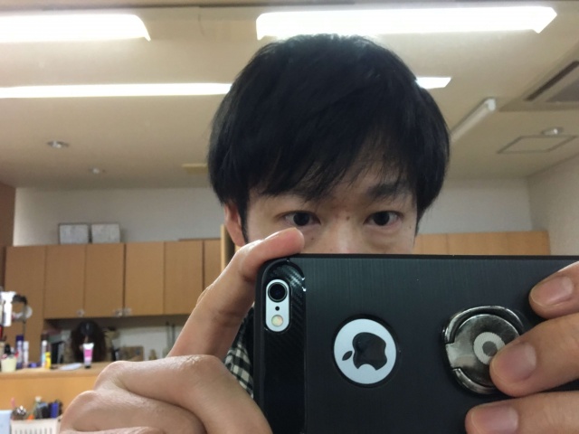 洗い流さないトリートメント付ける前の髪の毛
