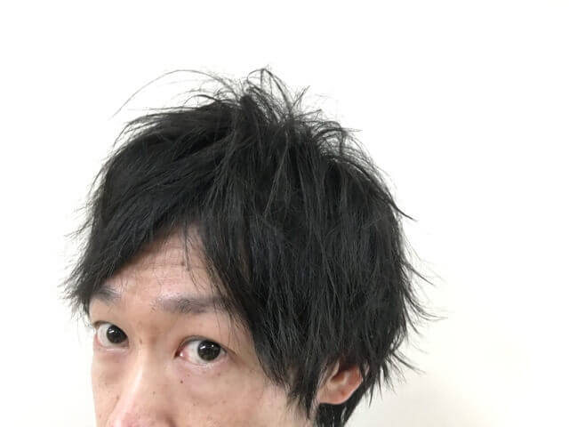 ウェーブパーマ風仕上がり横の写真