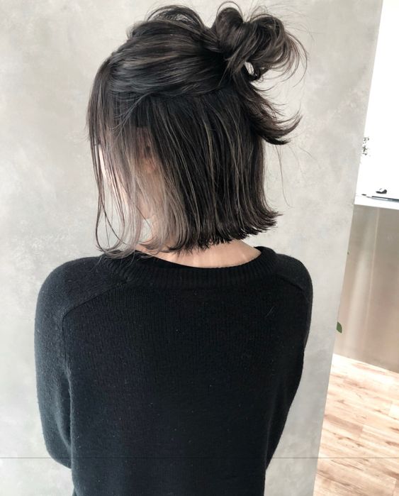 インナーカラーアッシュの写真