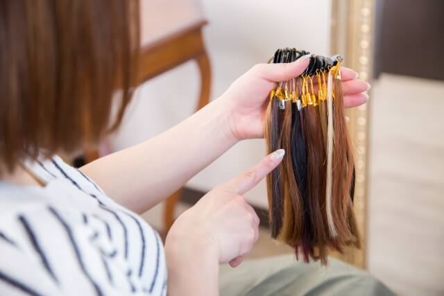 ヘアカラーサンプル