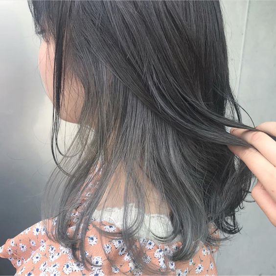 インナーカラーアッシュの写真