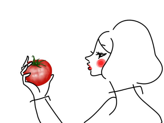 髪型の絵