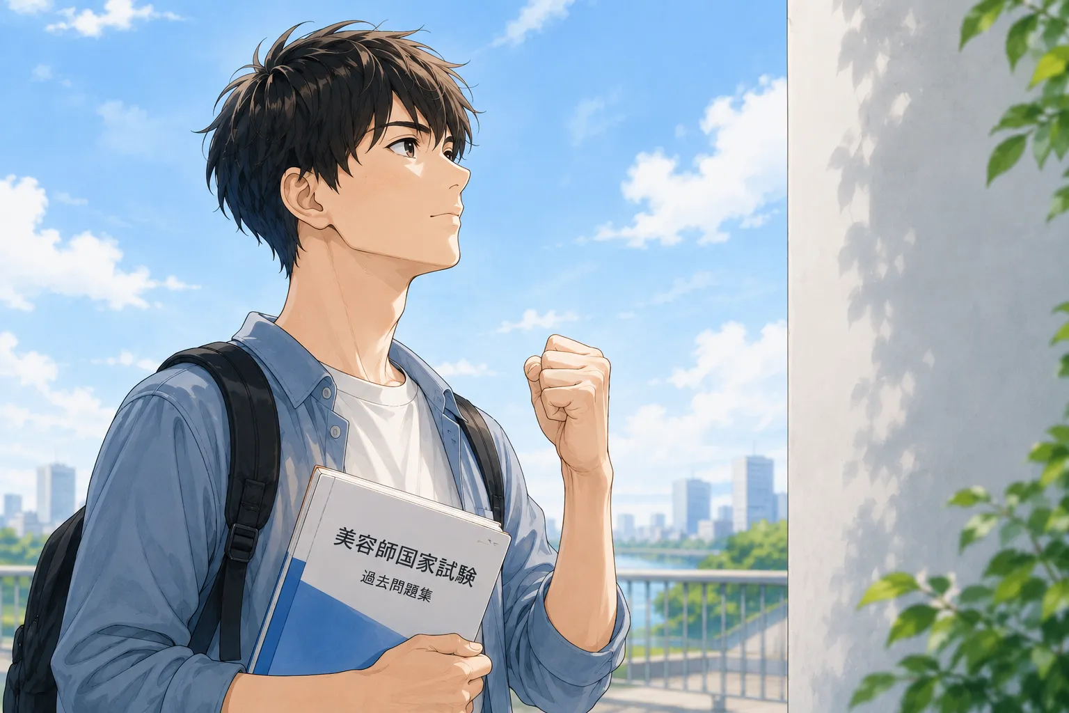 美容師試験にもう一度頑張る人
