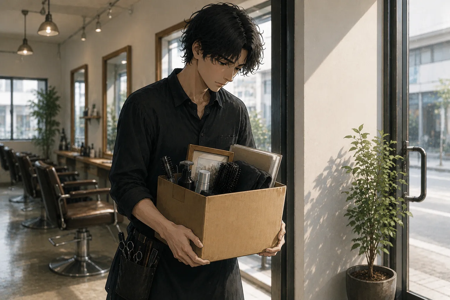 辞める美容師