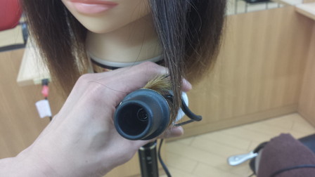 コテで作るワンカールの写真 1回転