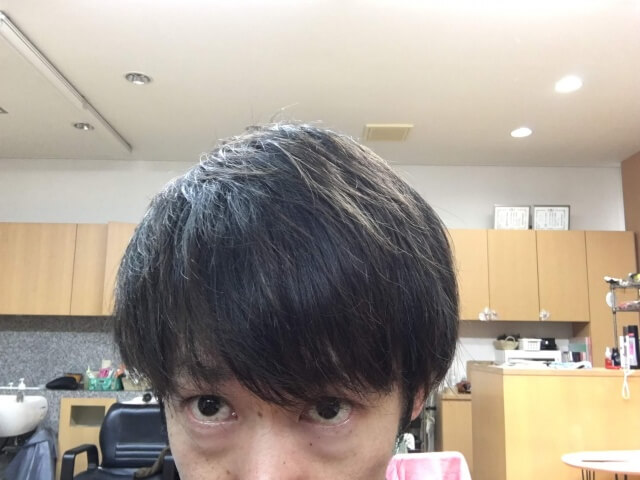 カラーワックス使用前アップ写真