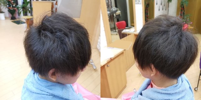 メンズデジタルパーマをかける前の髪