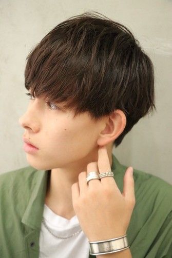 メンズブリーチなしアッシュカラー