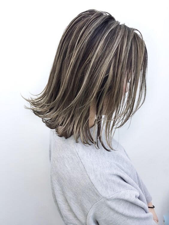 女性メッシュの写真