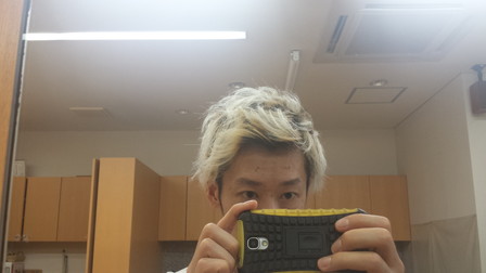 トリエ10でスタイリング後夕方の写真