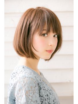 女性ボブの写真