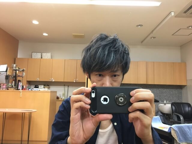 カラーワックス使用後の写真