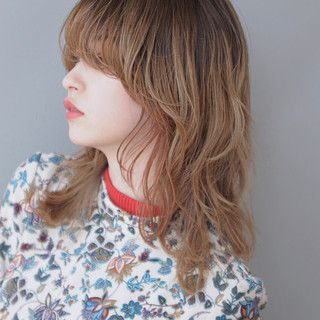 ブリーチウルフカット
