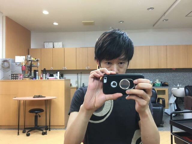 ニベアを付ける前の写真