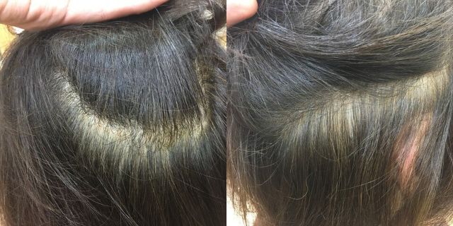 ヘナ仕上がり写真