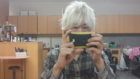 紫シャンプー紫トリートメントを使って2日目の写真