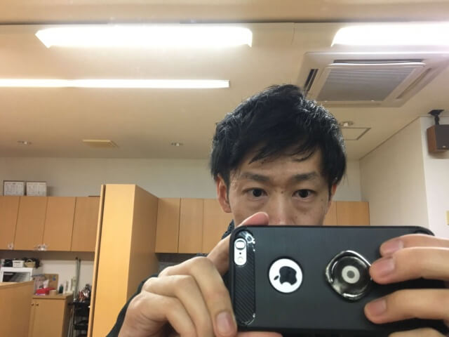 ミューヴルハードスプレースタイリング後時間経過の写真