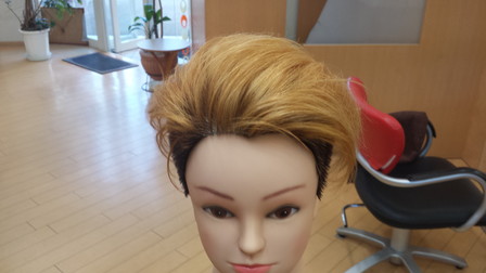脱染して乾かした後の写真