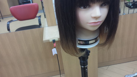 ストレートアイロンで作るワンカールの写真