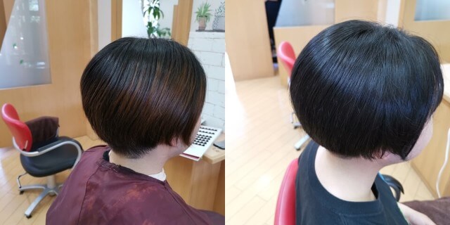 青系カラー比較