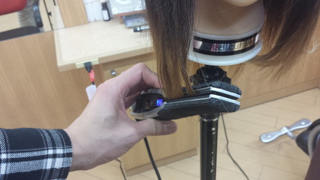 ストレートアイロンで作るワンカールの写真