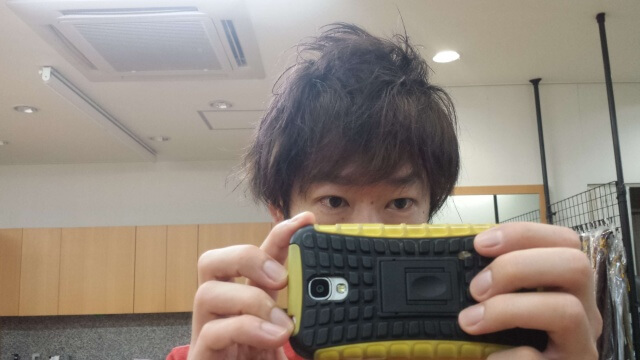 一週間黒染め後2週間目の写真