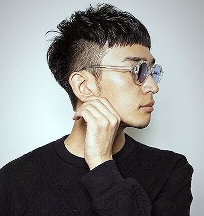 ショートクロップメンズ