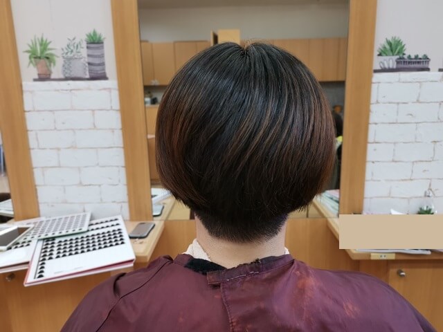 青系カラー前の後ろ