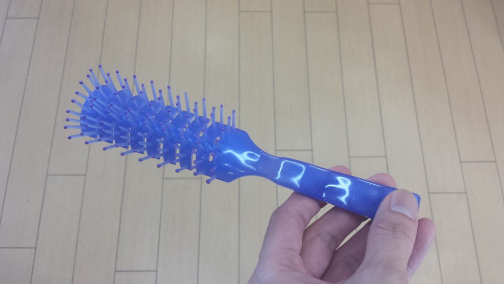 スケルトンブラシ